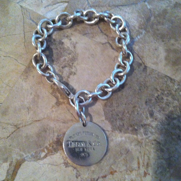Authentic Sterling Tiffany Choker & Bracelet Set - Picture 3 of 4