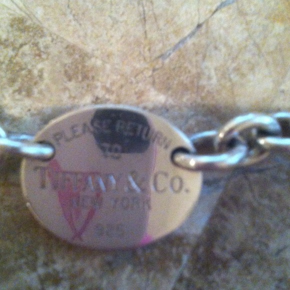 Authentic Sterling Tiffany Choker & Bracelet Set - Picture 4 of 4