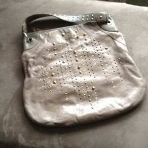 🎯SOLD @himac Via Spiga leather studded bag