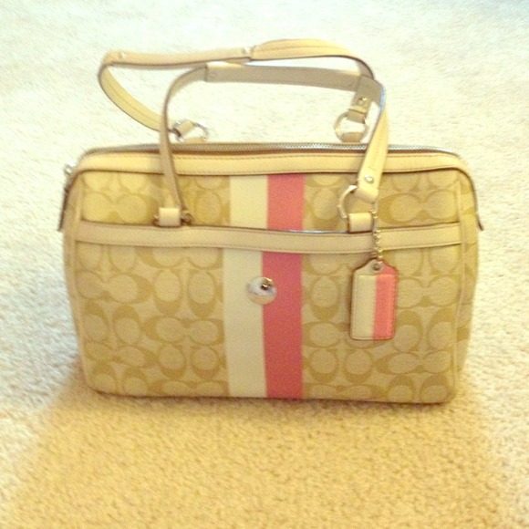 🚫SOLD! Authentic Coach Satchel Handbag - Picture 1 of 4