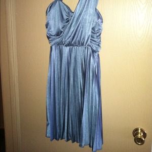 Blue party dress