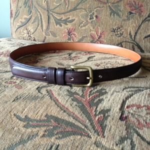 Brown Coach belt
