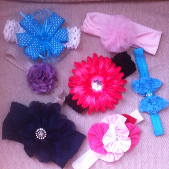 SOLDBaby girl headbands.