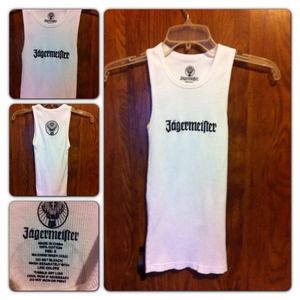 Bundle reserved⚠Jaegermeister tank top white