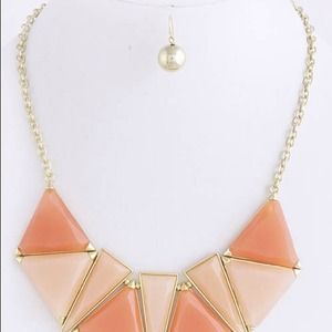 Coral triangle necklace