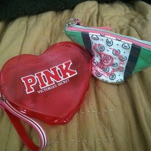⛔SOLD IN A BUNDLE⛔2 Victoria's Secret Coin Purses!