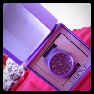 Studio time purple watch