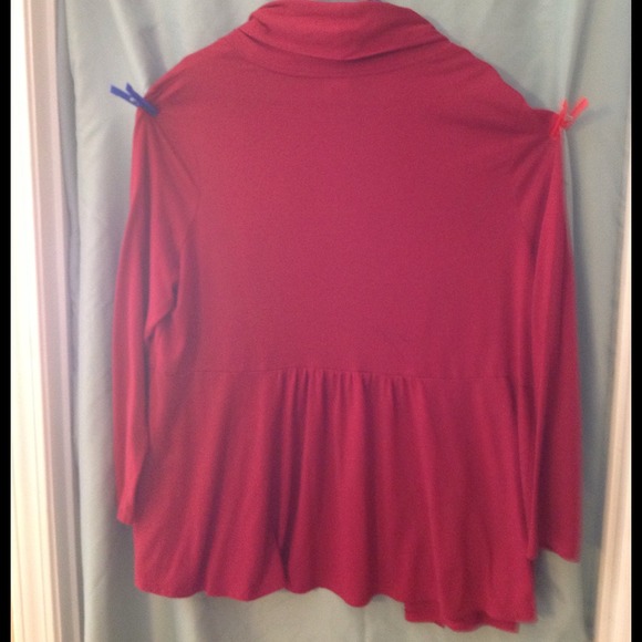 Maroon Cardigan