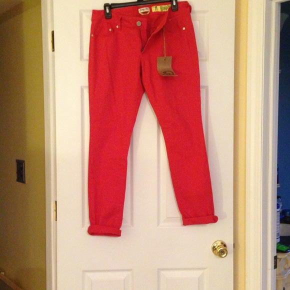 🚫SOLD🚫Tangerine skinnies NWT!