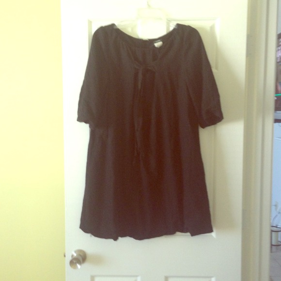 Really comfy black j crew dress!