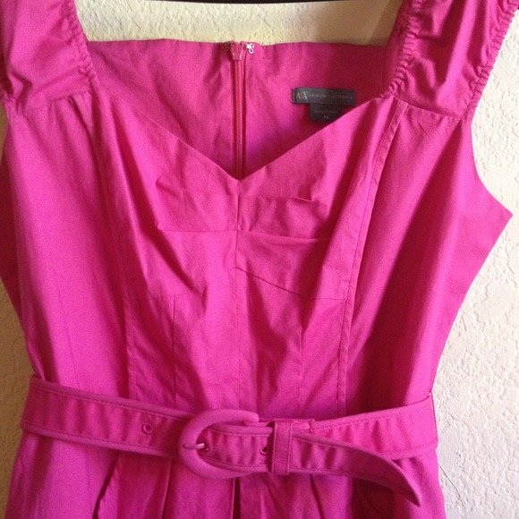 Bundle Mini Bubble Pink Dress Armani Exchange - Picture 2 of 4