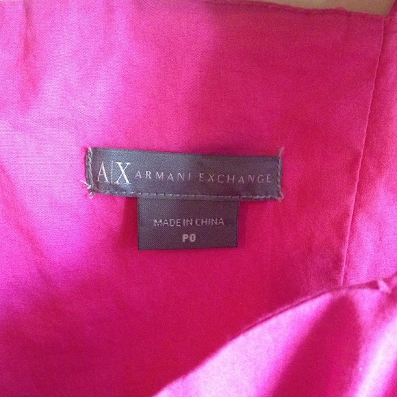 Bundle Mini Bubble Pink Dress Armani Exchange - Picture 3 of 4