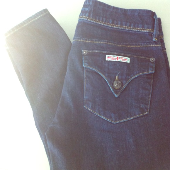 Hudson dark denim skinny jeans