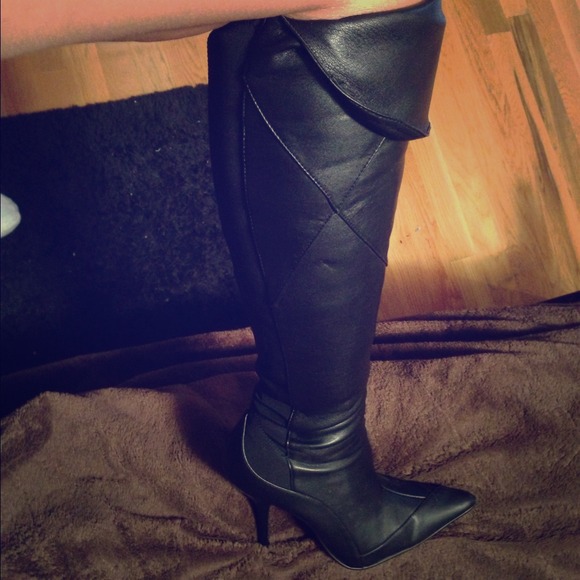 Sexy Knee black boots - Picture 1 of 4