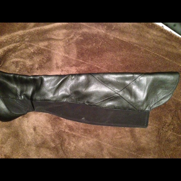 Sexy Knee black boots - Picture 3 of 4