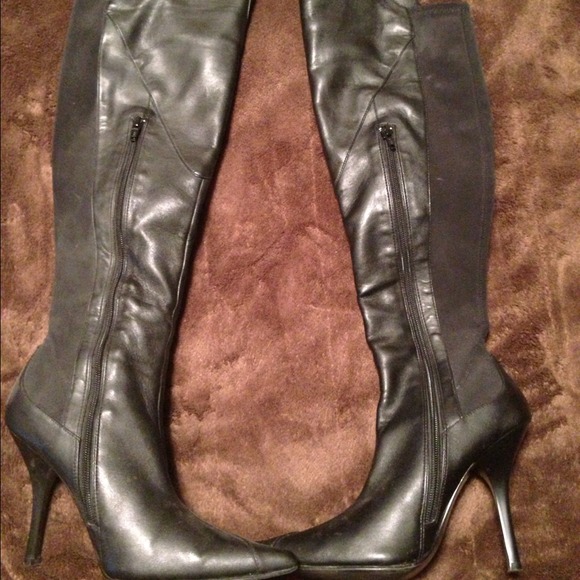 Sexy Knee black boots - Picture 4 of 4