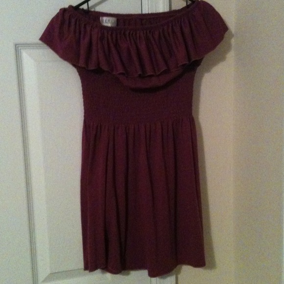 Burgundy tunic