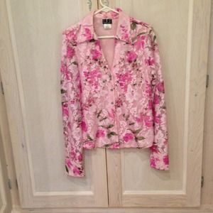 Lace INC fitted shirt
