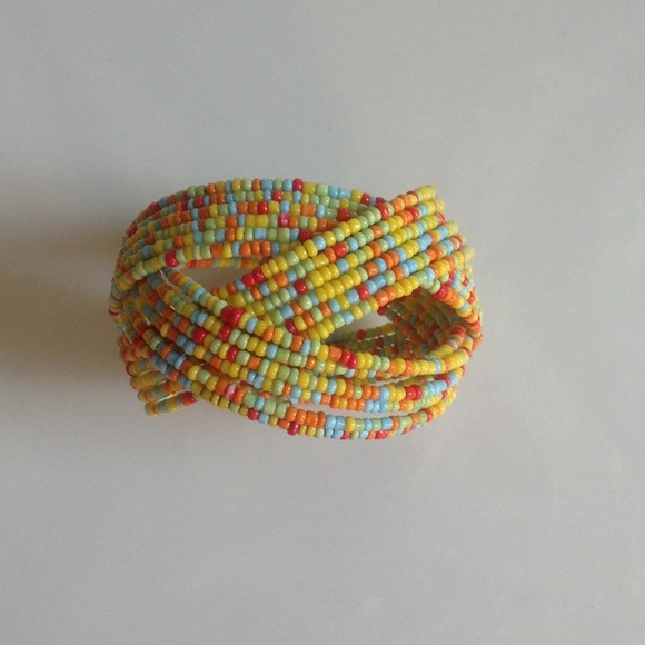 Reduced! Multicolored beaded bracelet.