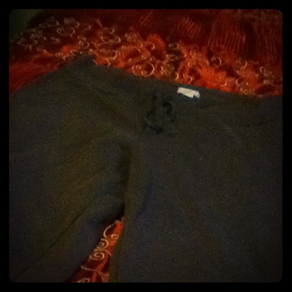 brown sweat pants