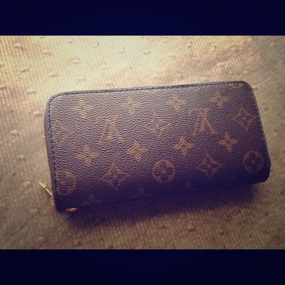 Lv inspired wallet
