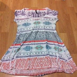 Tribal tunic top