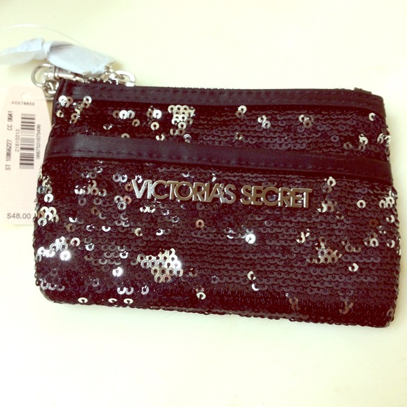 🎀SOLD🎀 Victoria's Secret Sequins Coin Purse