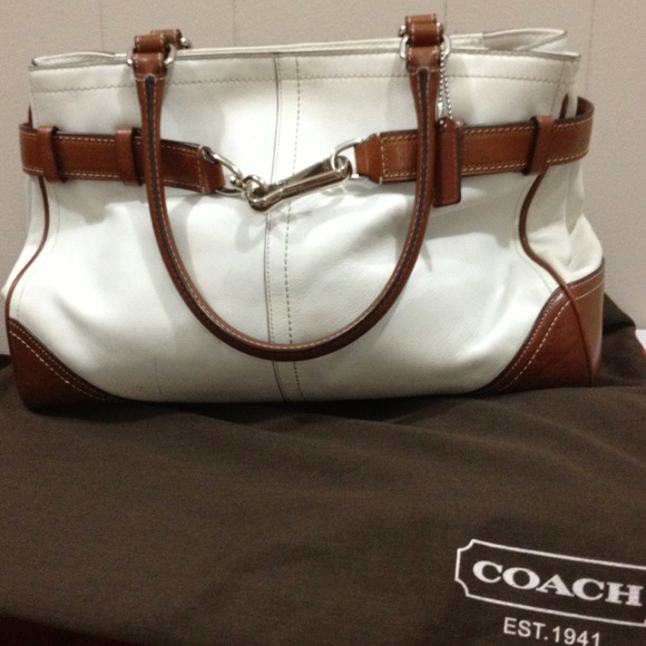 COACH saddle bag