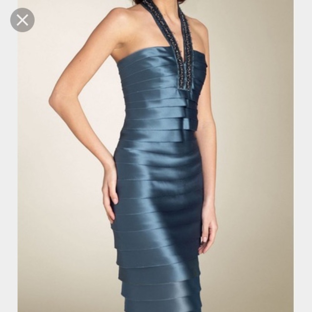 SALE!! 😍😍 BCBG HALTER NECK DRESS With BEADING