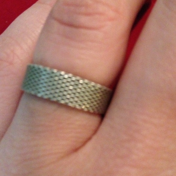 Silver chain link ring - Picture 2 of 2