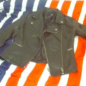 Leather Motto Jacket (not real leather)