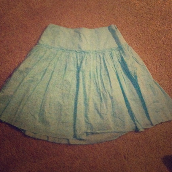 *Traded* gap skirt & bold flower tunic