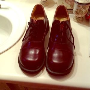 Burgundy Dr. Martens