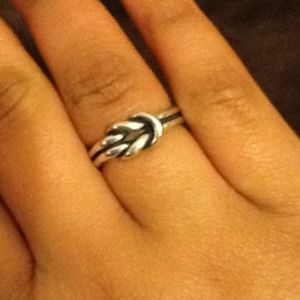 James Avery Lover's Knot ring ON HOLD