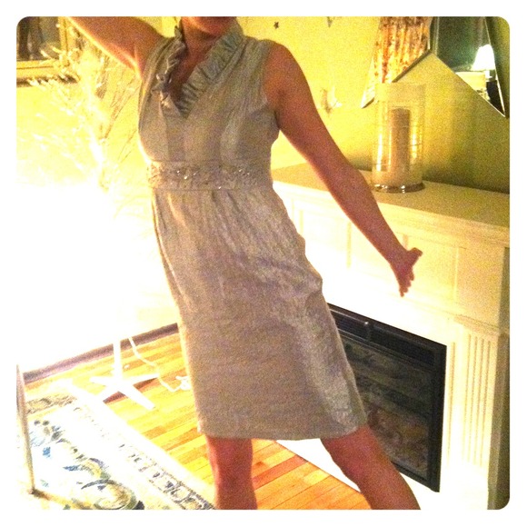 Silver dress