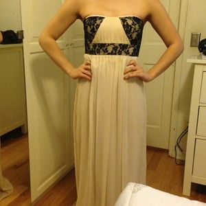BCBG gown size 4