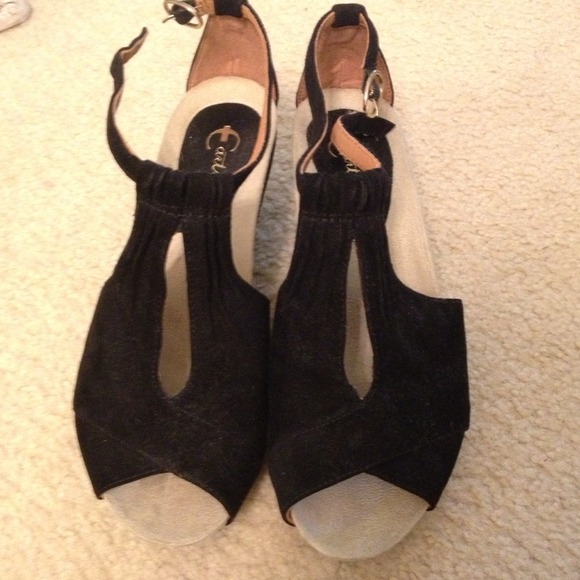 Earthier wedge heels