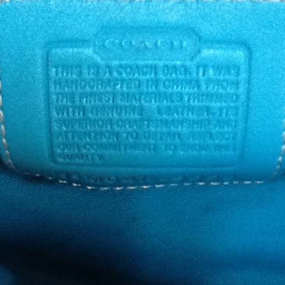 SOLD Authentic Coach - Picture 4 of 4