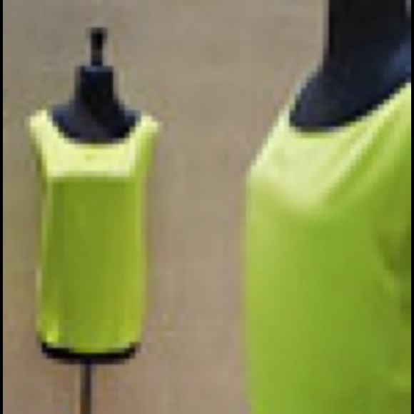 Green silk tanktop