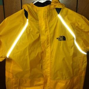 North face rain coat