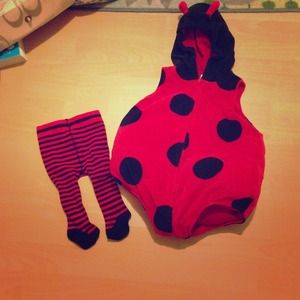 Baby lady bug costume! Halloween