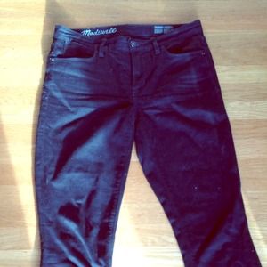 Madewell Skinny Skinny High Rise Black Jeans