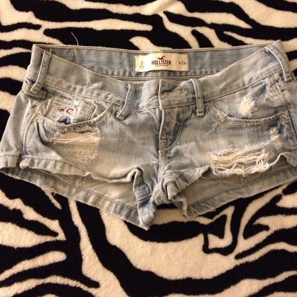 Hollister denim shorts