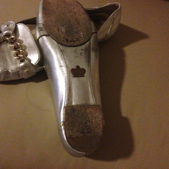 Lightly used juicy couture leather flats - Picture 2 of 3