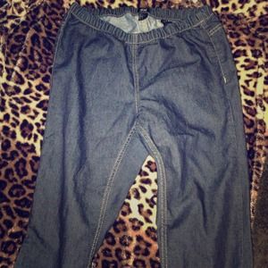 H&M stretch denim.