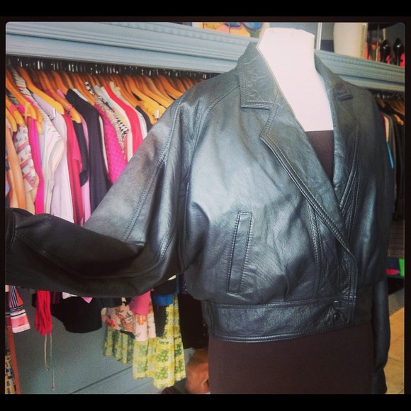 Leather jacket