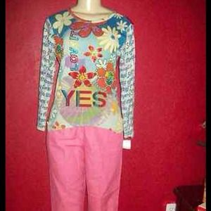 Alfred Dunner s8 pants NWT w/SUSAN LAWRENCE-TOP