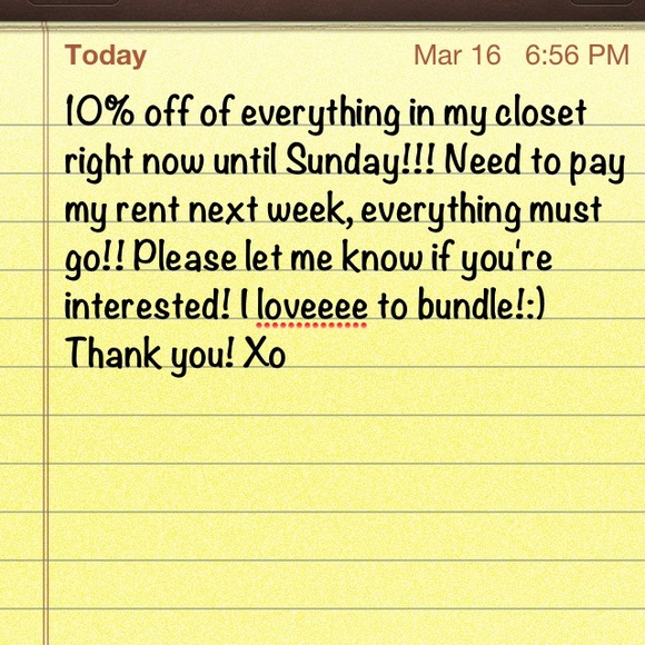 Sale!!Everything must go!!!