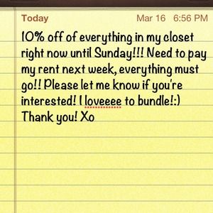 Sale!!Everything must go!!!