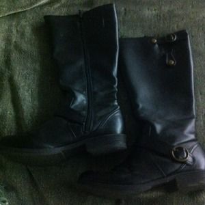 Madden Girl Black riding boots